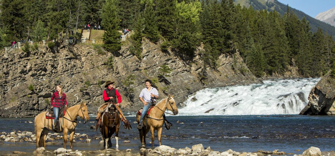 Horseback Ride in Banff, Canadian Rockies with Banff Trail Riders