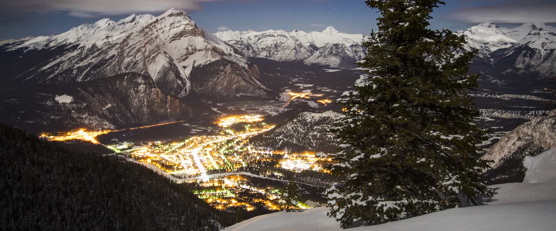 Visit Banff in winter